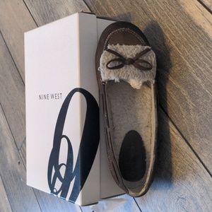 Nine West Women's Brown Moccasins 8